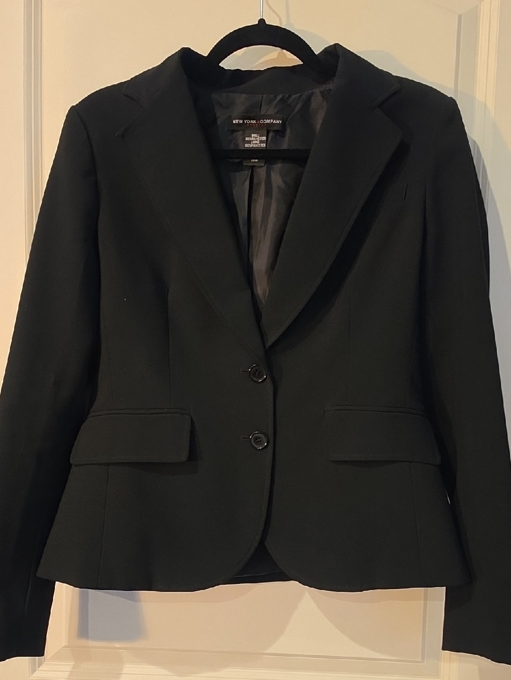 New York & Company Black Tailored Women's Blazer